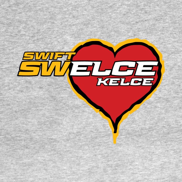 Swift Kelce Love CHIEFS! by BRAVOMAXXX